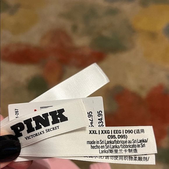 Pink Ruched Sports Bra - Picture 5 of 5